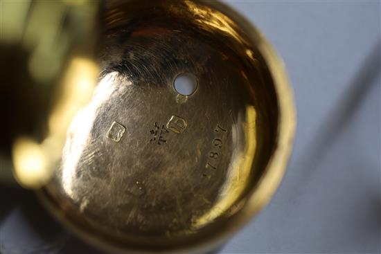 Francis Perigal, Royal Exchange, London, a shagreen, gold and gilt metal triple-cased pocket watch, No. 17897, with early provenance,